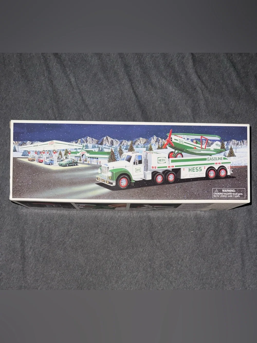 Vintage Hess Toy Truck Airplane NIB 2002 Y2K